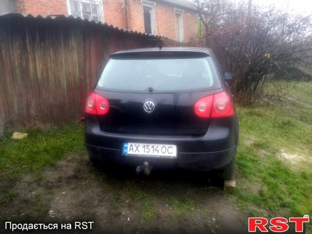 Черный Фольксваген Гольф, объемом двигателя 1.6 л и пробегом 178 тыс. км за 4200 $, фото 2 на Automoto.ua