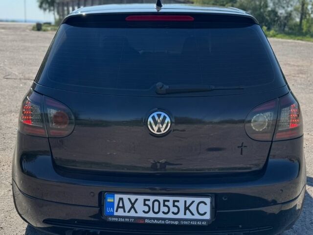 Черный Фольксваген Гольф, объемом двигателя 1.6 л и пробегом 191 тыс. км за 7900 $, фото 3 на Automoto.ua