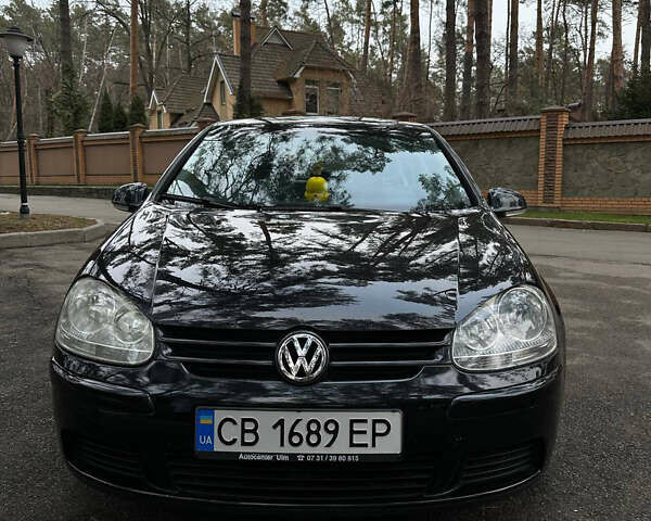 Черный Фольксваген Гольф, объемом двигателя 1.4 л и пробегом 258 тыс. км за 5300 $, фото 1 на Automoto.ua