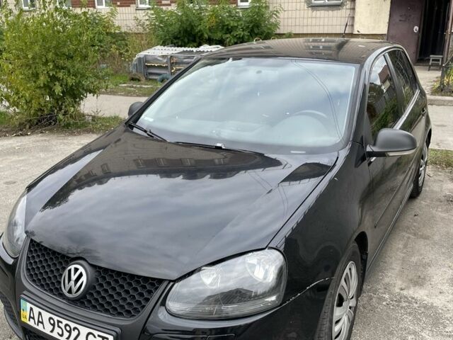 Черный Фольксваген Гольф, объемом двигателя 1.6 л и пробегом 230 тыс. км за 5200 $, фото 1 на Automoto.ua