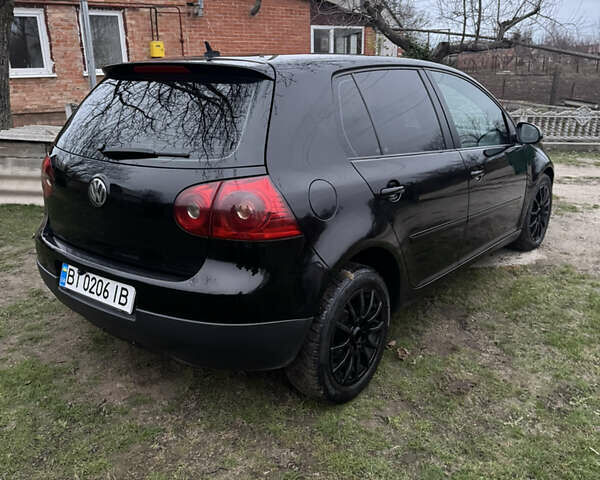 Черный Фольксваген Гольф, объемом двигателя 1.97 л и пробегом 298 тыс. км за 6200 $, фото 4 на Automoto.ua