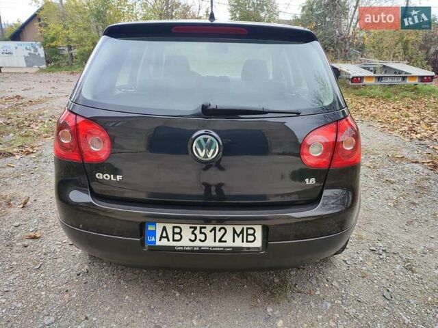 Фольксваген Гольф 2007 у Ямпіль на Automoto.ua Чорний Фольксваген Гольф, об'ємом двигуна 1.6 л та пробігом 189 тис. км за 6199 $, фото 9 на Automoto.ua