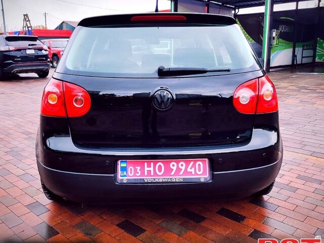 Черный Фольксваген Гольф, объемом двигателя 1.4 л и пробегом 246 тыс. км за 5500 $, фото 4 на Automoto.ua