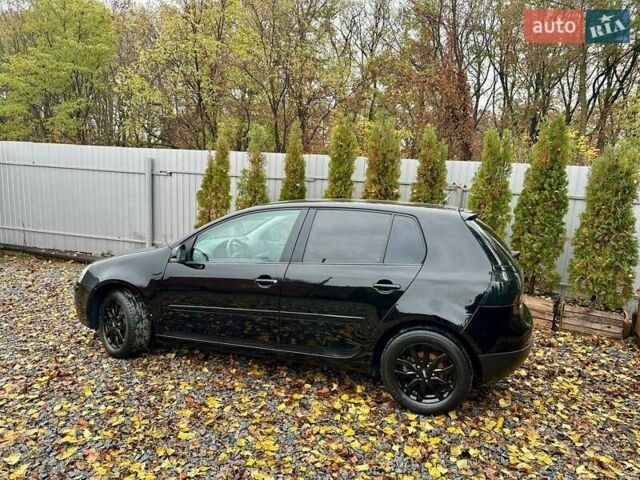 Черный Фольксваген Гольф, объемом двигателя 1.6 л и пробегом 215 тыс. км за 6300 $, фото 6 на Automoto.ua