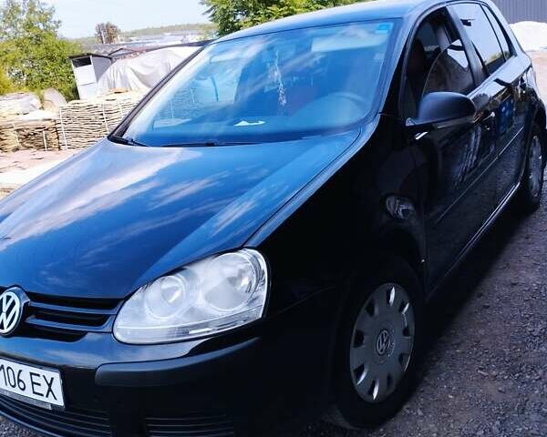 Чорний Фольксваген Гольф, об'ємом двигуна 1.4 л та пробігом 216 тис. км за 5400 $, фото 1 на Automoto.ua