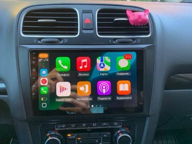 Черный Фольксваген Гольф, объемом двигателя 1.4 л и пробегом 210 тыс. км за 6200 $, фото 7 на Automoto.ua