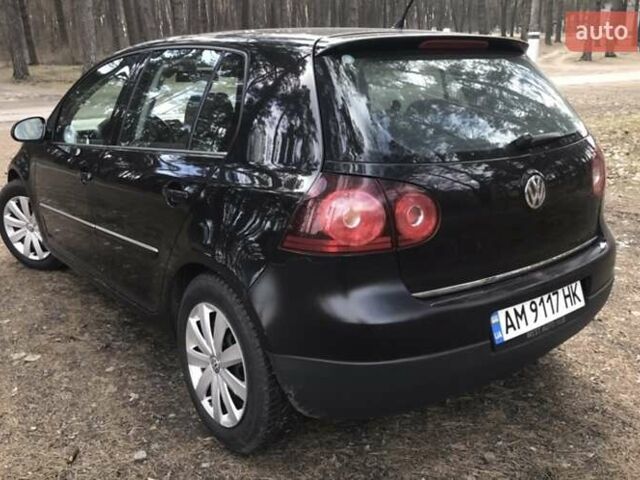 Черный Фольксваген Гольф, объемом двигателя 1.6 л и пробегом 310 тыс. км за 6300 $, фото 3 на Automoto.ua