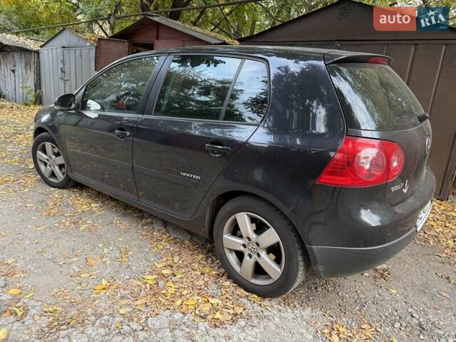 Черный Фольксваген Гольф, объемом двигателя 1.6 л и пробегом 225 тыс. км за 7300 $, фото 1 на Automoto.ua