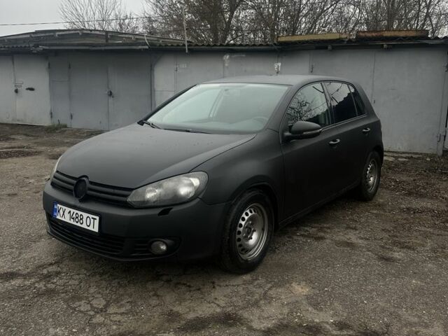 Черный Фольксваген Гольф, объемом двигателя 2 л и пробегом 216 тыс. км за 3500 $, фото 1 на Automoto.ua