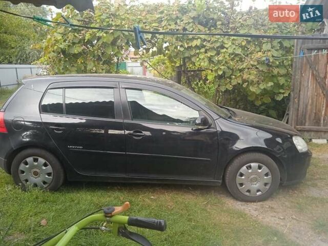 Черный Фольксваген Гольф, объемом двигателя 1.9 л и пробегом 305 тыс. км за 5500 $, фото 4 на Automoto.ua