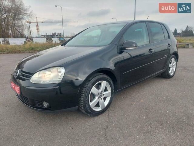 Черный Фольксваген Гольф, объемом двигателя 1.6 л и пробегом 198 тыс. км за 6499 $, фото 7 на Automoto.ua