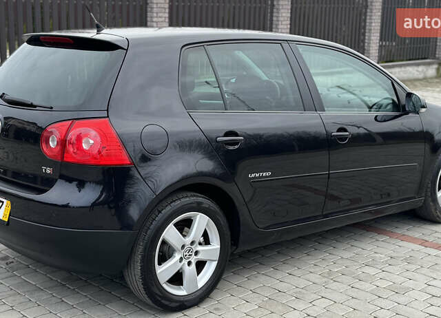 Черный Фольксваген Гольф, объемом двигателя 1.4 л и пробегом 184 тыс. км за 5950 $, фото 3 на Automoto.ua