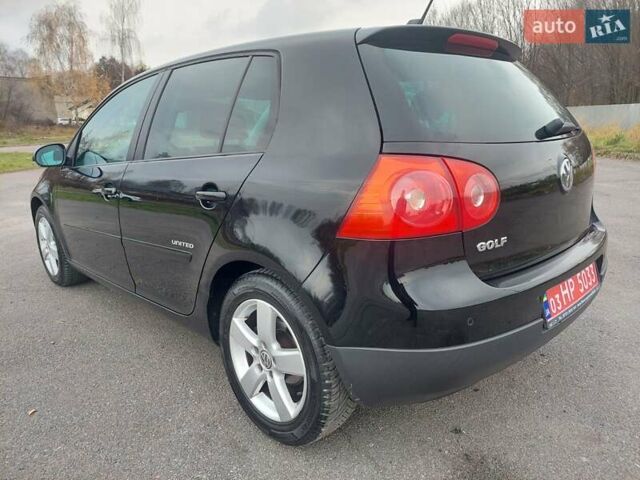 Черный Фольксваген Гольф, объемом двигателя 1.6 л и пробегом 198 тыс. км за 6499 $, фото 8 на Automoto.ua
