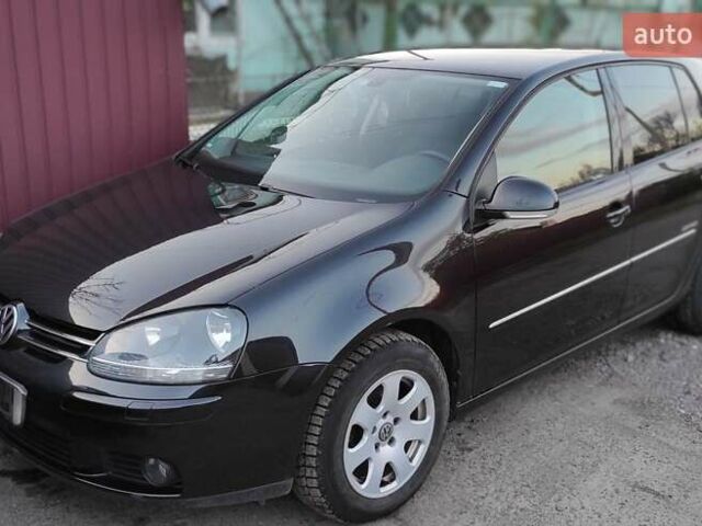 Черный Фольксваген Гольф, объемом двигателя 1.6 л и пробегом 178 тыс. км за 5950 $, фото 1 на Automoto.ua