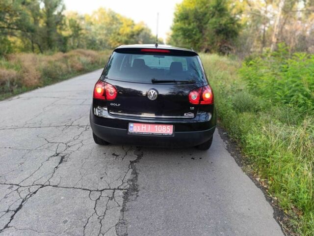 Черный Фольксваген Гольф, объемом двигателя 1.6 л и пробегом 212 тыс. км за 6100 $, фото 5 на Automoto.ua