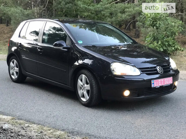 Черный Фольксваген Гольф, объемом двигателя 1.4 л и пробегом 206 тыс. км за 5900 $, фото 1 на Automoto.ua