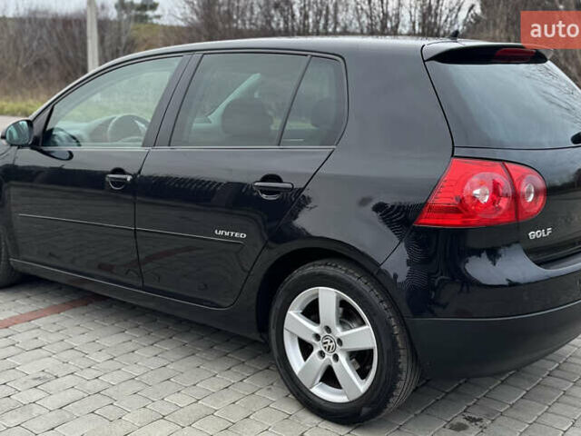 Черный Фольксваген Гольф, объемом двигателя 1.4 л и пробегом 184 тыс. км за 5950 $, фото 5 на Automoto.ua