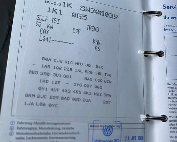 Чорний Фольксваген Гольф, об'ємом двигуна 1.4 л та пробігом 231 тис. км за 6850 $, фото 19 на Automoto.ua