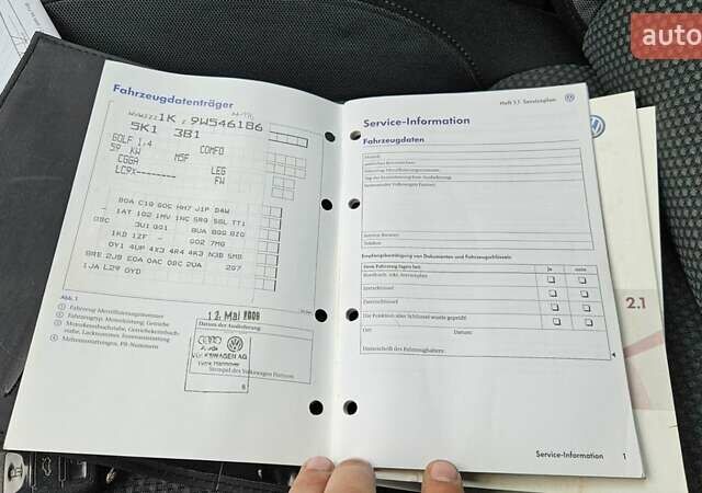 Черный Фольксваген Гольф, объемом двигателя 1.39 л и пробегом 197 тыс. км за 7350 $, фото 87 на Automoto.ua