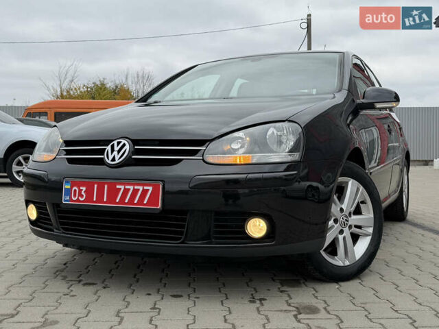 Черный Фольксваген Гольф, объемом двигателя 1.6 л и пробегом 189 тыс. км за 6650 $, фото 1 на Automoto.ua
