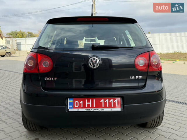 Черный Фольксваген Гольф, объемом двигателя 1.6 л и пробегом 243 тыс. км за 5999 $, фото 14 на Automoto.ua
