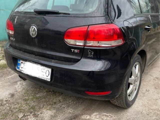 Черный Фольксваген Гольф, объемом двигателя 1.4 л и пробегом 220 тыс. км за 5900 $, фото 2 на Automoto.ua