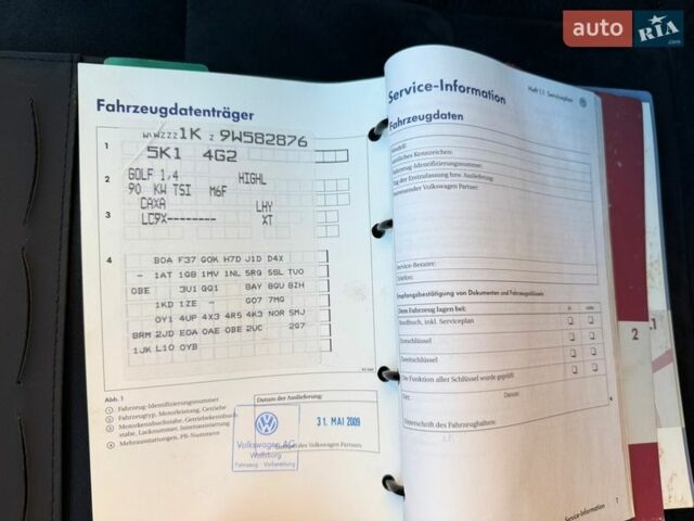 Черный Фольксваген Гольф, объемом двигателя 1.4 л и пробегом 238 тыс. км за 6800 $, фото 34 на Automoto.ua