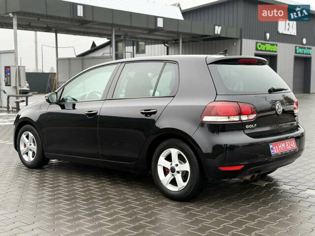Черный Фольксваген Гольф, объемом двигателя 1.4 л и пробегом 227 тыс. км за 8500 $, фото 5 на Automoto.ua