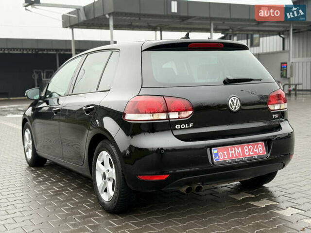Черный Фольксваген Гольф, объемом двигателя 1.4 л и пробегом 227 тыс. км за 8500 $, фото 6 на Automoto.ua
