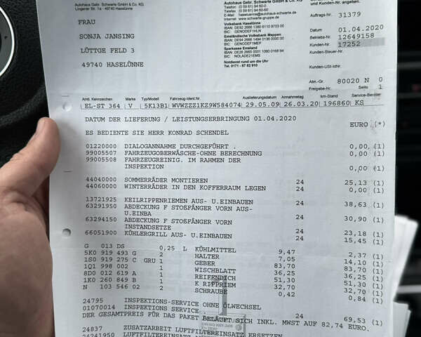 Чорний Фольксваген Гольф, об'ємом двигуна 1.4 л та пробігом 215 тис. км за 6850 $, фото 73 на Automoto.ua