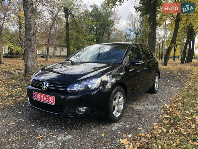 Черный Фольксваген Гольф, объемом двигателя 1.4 л и пробегом 202 тыс. км за 7700 $, фото 14 на Automoto.ua
