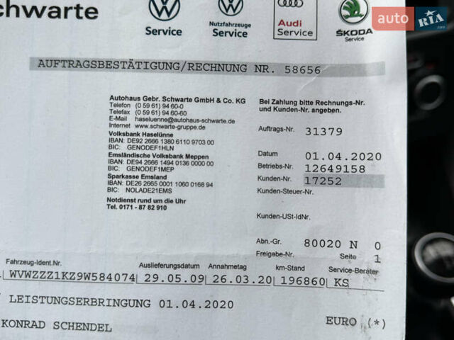 Чорний Фольксваген Гольф, об'ємом двигуна 1.4 л та пробігом 215 тис. км за 6850 $, фото 74 на Automoto.ua