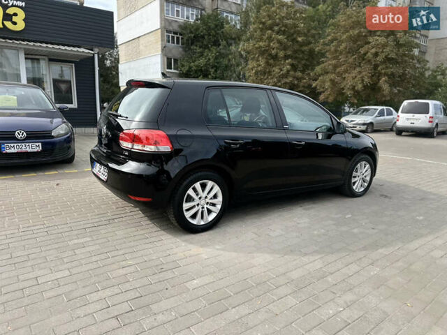 Черный Фольксваген Гольф, объемом двигателя 1.2 л и пробегом 152 тыс. км за 8500 $, фото 4 на Automoto.ua