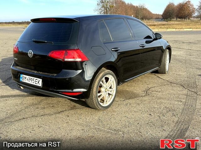 Черный Фольксваген Гольф, объемом двигателя 2 л и пробегом 361 тыс. км за 9600 $, фото 2 на Automoto.ua