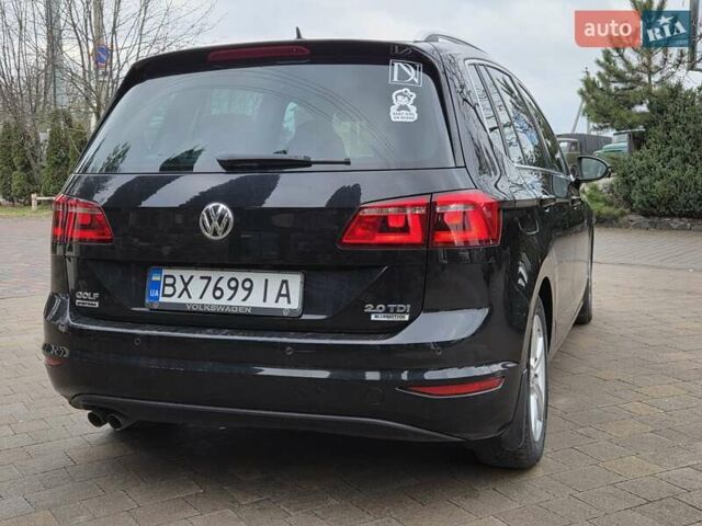 Черный Фольксваген Гольф, объемом двигателя 1.97 л и пробегом 284 тыс. км за 12500 $, фото 4 на Automoto.ua