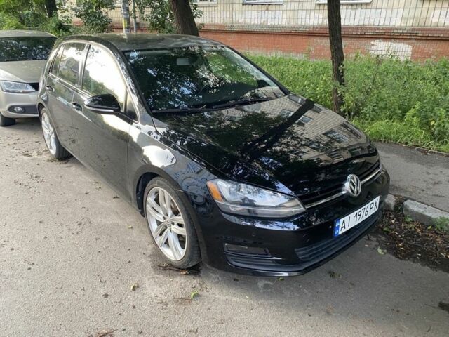 Черный Фольксваген Гольф, объемом двигателя 2 л и пробегом 205 тыс. км за 11500 $, фото 1 на Automoto.ua