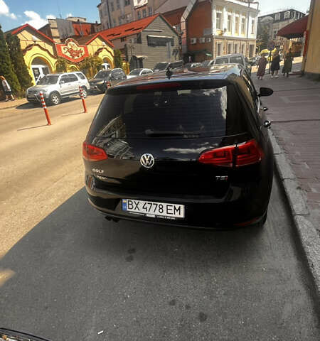 Черный Фольксваген Гольф, объемом двигателя 1.8 л и пробегом 130 тыс. км за 12000 $, фото 2 на Automoto.ua