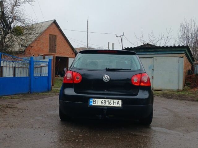 Черный Фольксваген Гольф, объемом двигателя 1.4 л и пробегом 228 тыс. км за 4100 $, фото 3 на Automoto.ua