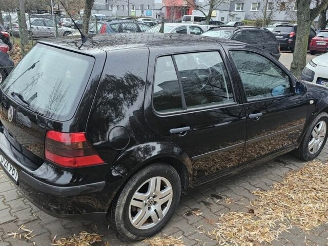 Черный Фольксваген Гольф, объемом двигателя 1.9 л и пробегом 267 тыс. км за 1000 $, фото 3 на Automoto.ua