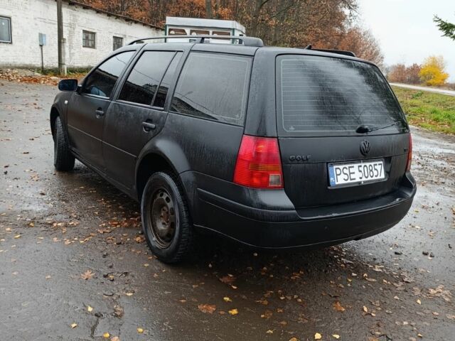 Черный Фольксваген Гольф, объемом двигателя 1.9 л и пробегом 235 тыс. км за 1850 $, фото 5 на Automoto.ua
