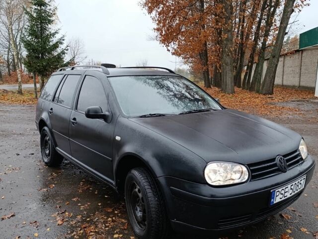 Черный Фольксваген Гольф, объемом двигателя 1.9 л и пробегом 235 тыс. км за 1850 $, фото 1 на Automoto.ua