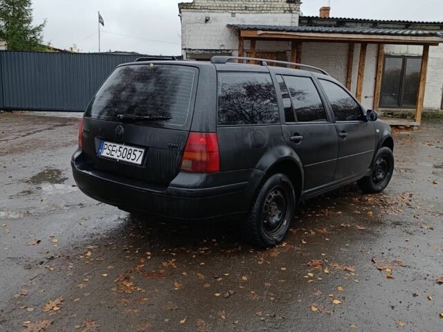 Черный Фольксваген Гольф, объемом двигателя 1.9 л и пробегом 235 тыс. км за 1850 $, фото 3 на Automoto.ua