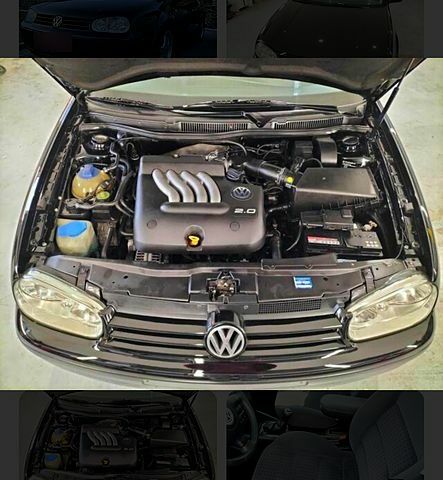 Черный Фольксваген Гольф, объемом двигателя 2 л и пробегом 290 тыс. км за 4000 $, фото 10 на Automoto.ua