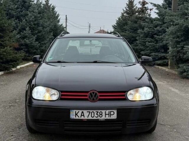 Чорний Фольксваген Гольф, об'ємом двигуна 1.6 л та пробігом 252 тис. км за 4500 $, фото 1 на Automoto.ua