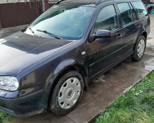 Черный Фольксваген Гольф, объемом двигателя 1.6 л и пробегом 190 тыс. км за 4200 $, фото 1 на Automoto.ua