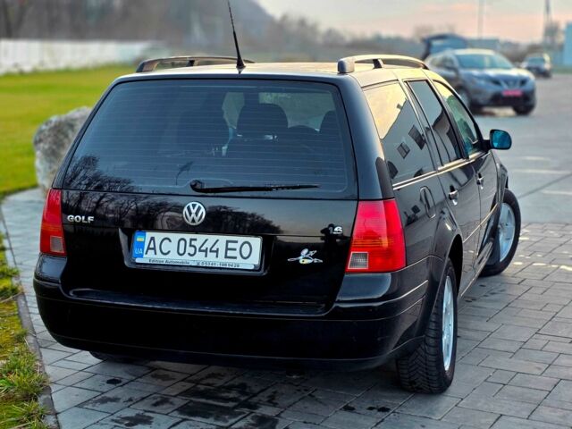 Черный Фольксваген Гольф, объемом двигателя 1.6 л и пробегом 243 тыс. км за 3550 $, фото 7 на Automoto.ua