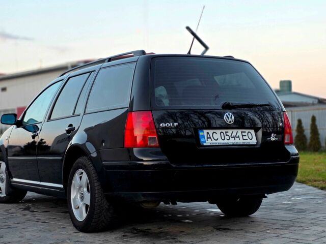 Черный Фольксваген Гольф, объемом двигателя 1.6 л и пробегом 243 тыс. км за 3550 $, фото 18 на Automoto.ua