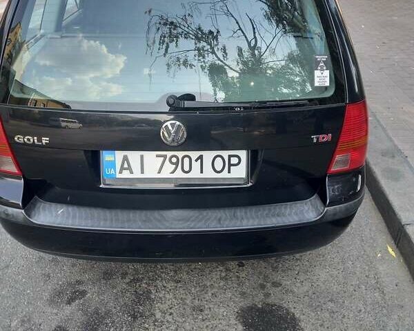 Чорний Фольксваген Гольф, об'ємом двигуна 1.9 л та пробігом 199 тис. км за 6500 $, фото 7 на Automoto.ua