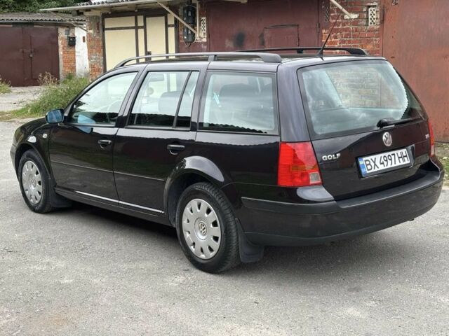 Чорний Фольксваген Гольф, об'ємом двигуна 2 л та пробігом 234 тис. км за 4900 $, фото 4 на Automoto.ua