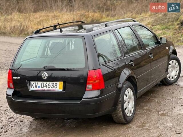 Черный Фольксваген Гольф, объемом двигателя 1.6 л и пробегом 136 тыс. км за 5700 $, фото 5 на Automoto.ua